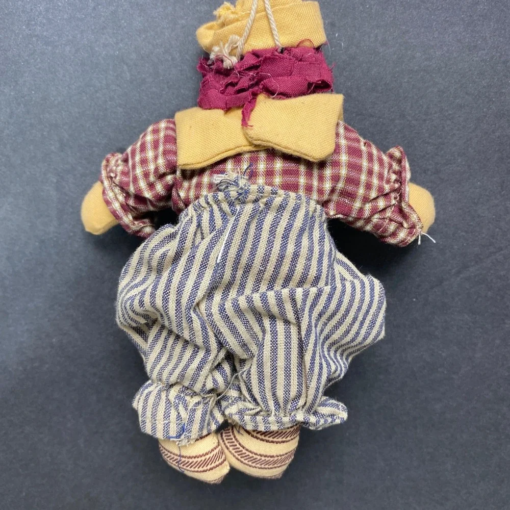 Primitive Folk Art Doll‎ Stuffed Country Farmhouse Rustic Americana Decor